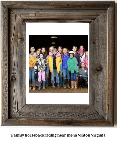 family horseback riding near me in Vinton, Virginia